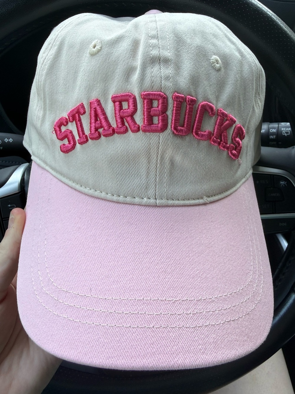Starbucks Pink Letter Hat - NWT